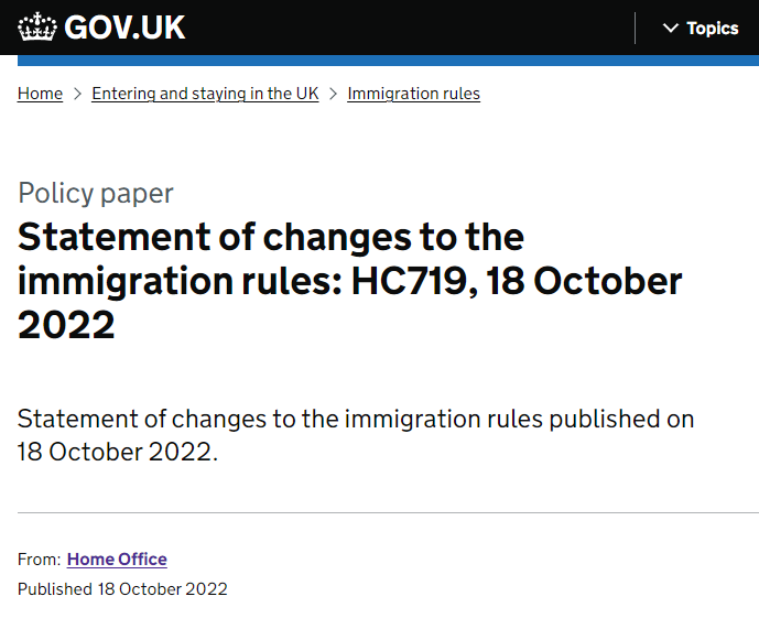 外事邦,海外移民平台,英国移民法秋季修正案发布