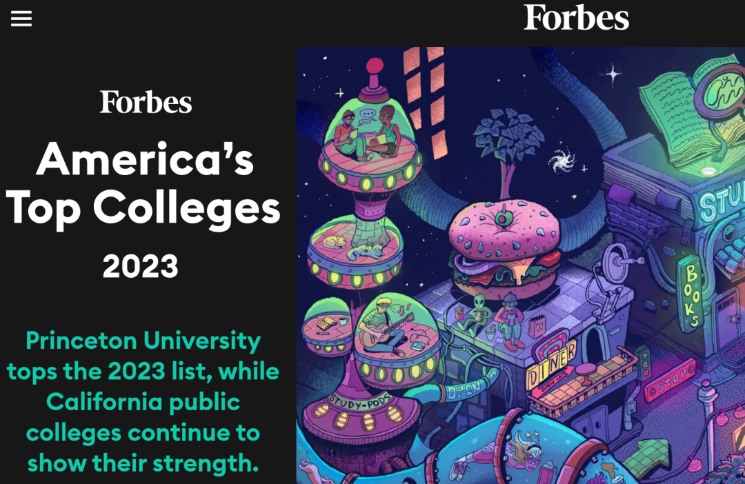 23年《福布斯》美国顶尖大学排行榜发布！哈佛强势重回TOP10！